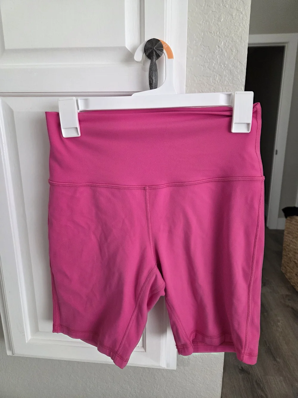 lululemon athletica Hot Pink High-Rise Bike Shorts